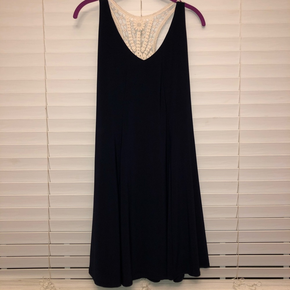 🎁GABBY SKYE Navy Sleeveless dress🎁